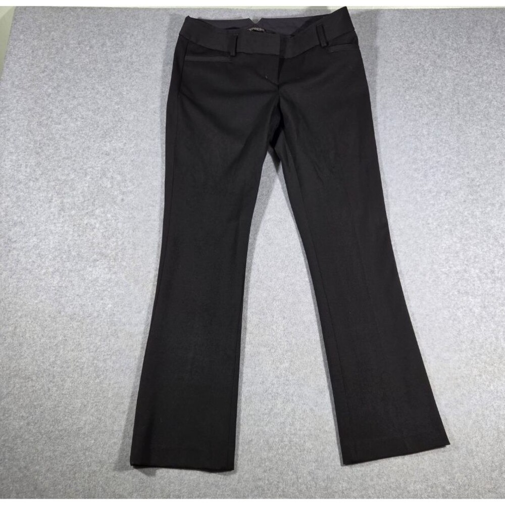 Express Columnist Womens Size 2S Black Dress Pants Bootcut Flare Trouser Career